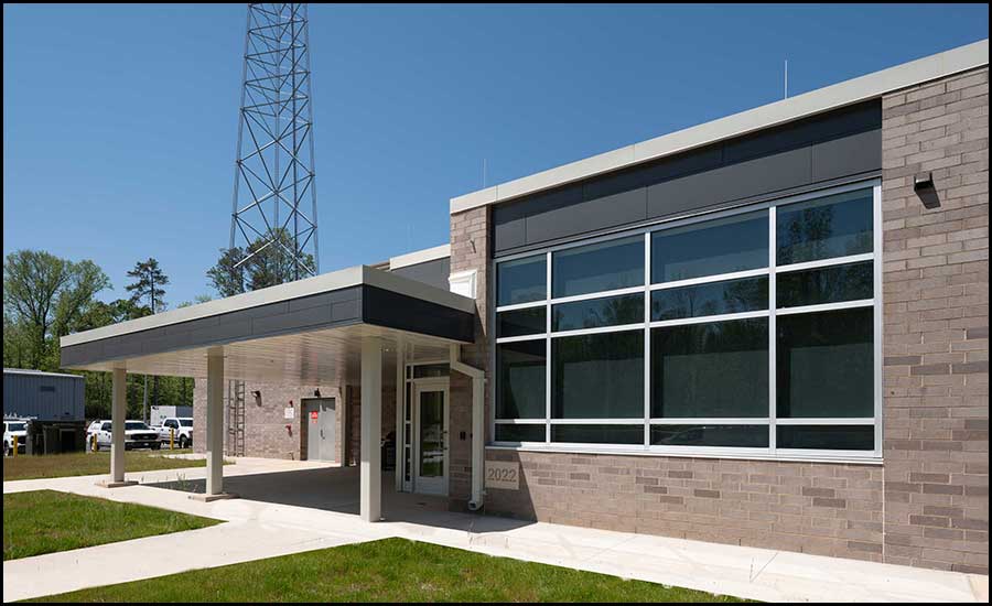 The facility contains both the county’s Emergency Management and Emergency Communications Agencies.