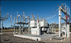 Substation at NREL's Flatirons Campus.